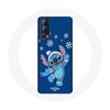 Case - Maniacase - Vivo Y72 - Soft - Stitch Snow Christmas - Blue