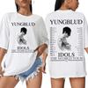 Yungblud IDOLS The World Tour 2025 Merch T Shirt Men Women Hip Hop Short Sleeve T-shirts Casual Cotton Oversized Tee Shirt Tops