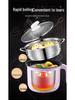 Mini Electric Cooker: Multifunctional Frying Pan & Hot Pot for Dorms and Homes