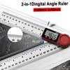 Portable Measure Meter Level Ruler LCD Protractor Folding Angle Finder Inclinometer Digital Ruler