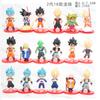 Figures Dragon Ball Childhood Goku Super Saiyan Pvc Model Toys Car Display