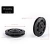 Fitness Equipment Parts Nylon Pulley Cable Machine Part Nylon Bearing Durable Pulley Wheel