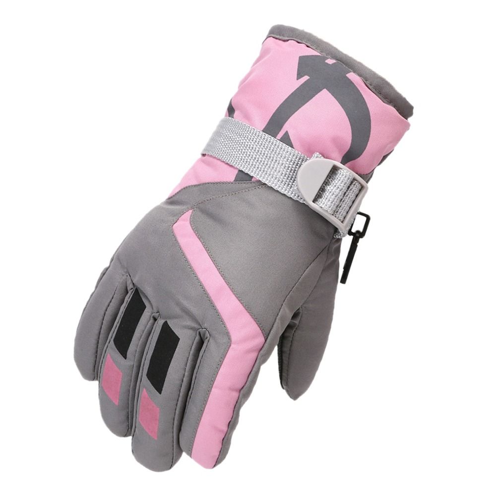 Windproof Children Ski Gloves Non-slip Winter Warm New Fashion Kid Gloves Mountaineering