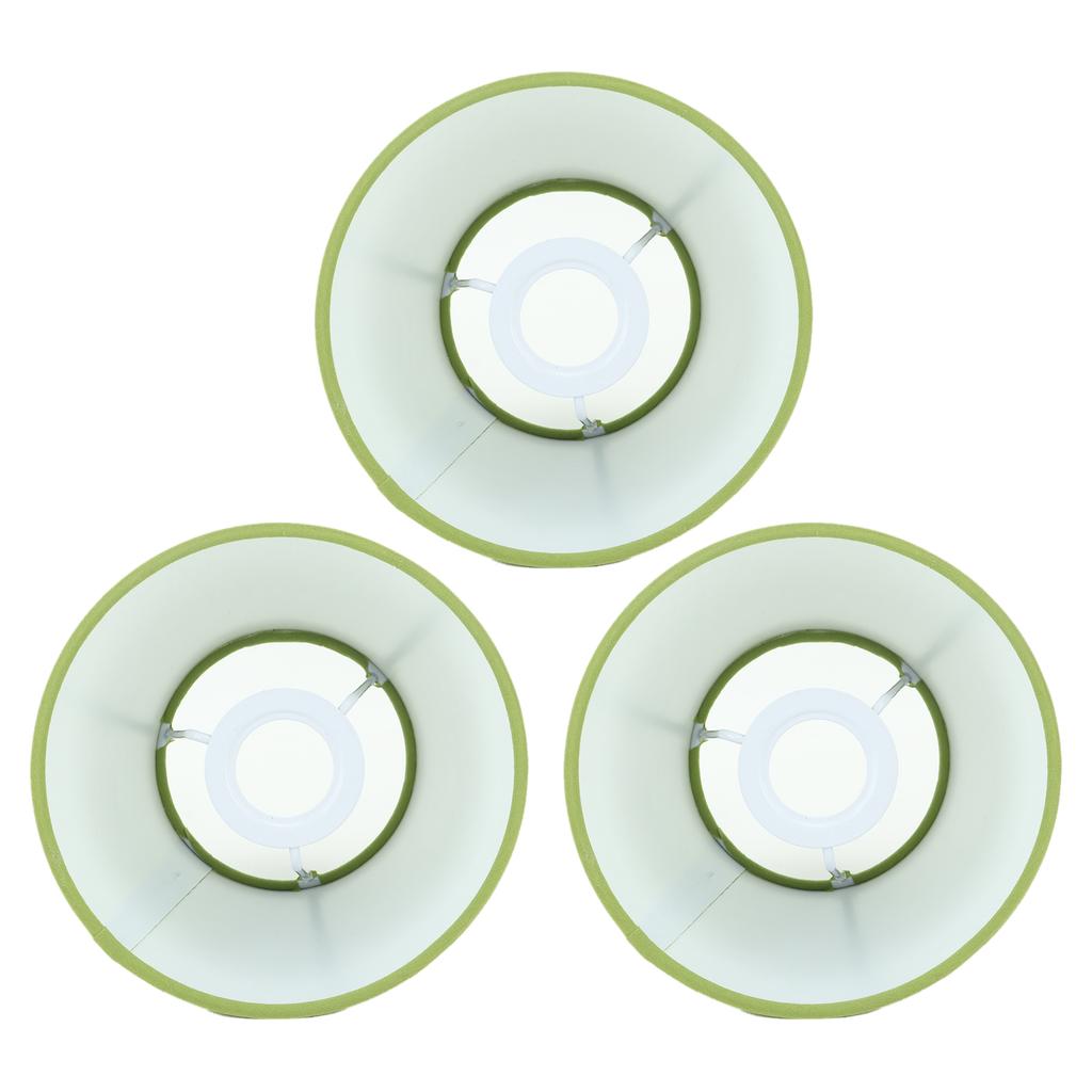 3pcs Cloth Fabric Lampshade Innovative E14 Intervention Type Modern Fabric Lampshade Dust Cover for