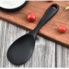 1pc Kitchen Utensils Food Grade Heat Resistant Silicone Rice Spoon Heat Resistant Sushi Scoop Silicone Plastic Rice Paddle