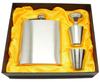 Praxia Skittles Hip Flask 7oz 200ml Plain Set Outdoor Pouch Funnel 2 Shot Glasses Cloth Included