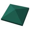 Gazebo Top Replacement Outdoor Patio Umbrella Cover Waterproof Polyester Sunshade Canopy, Dark Green