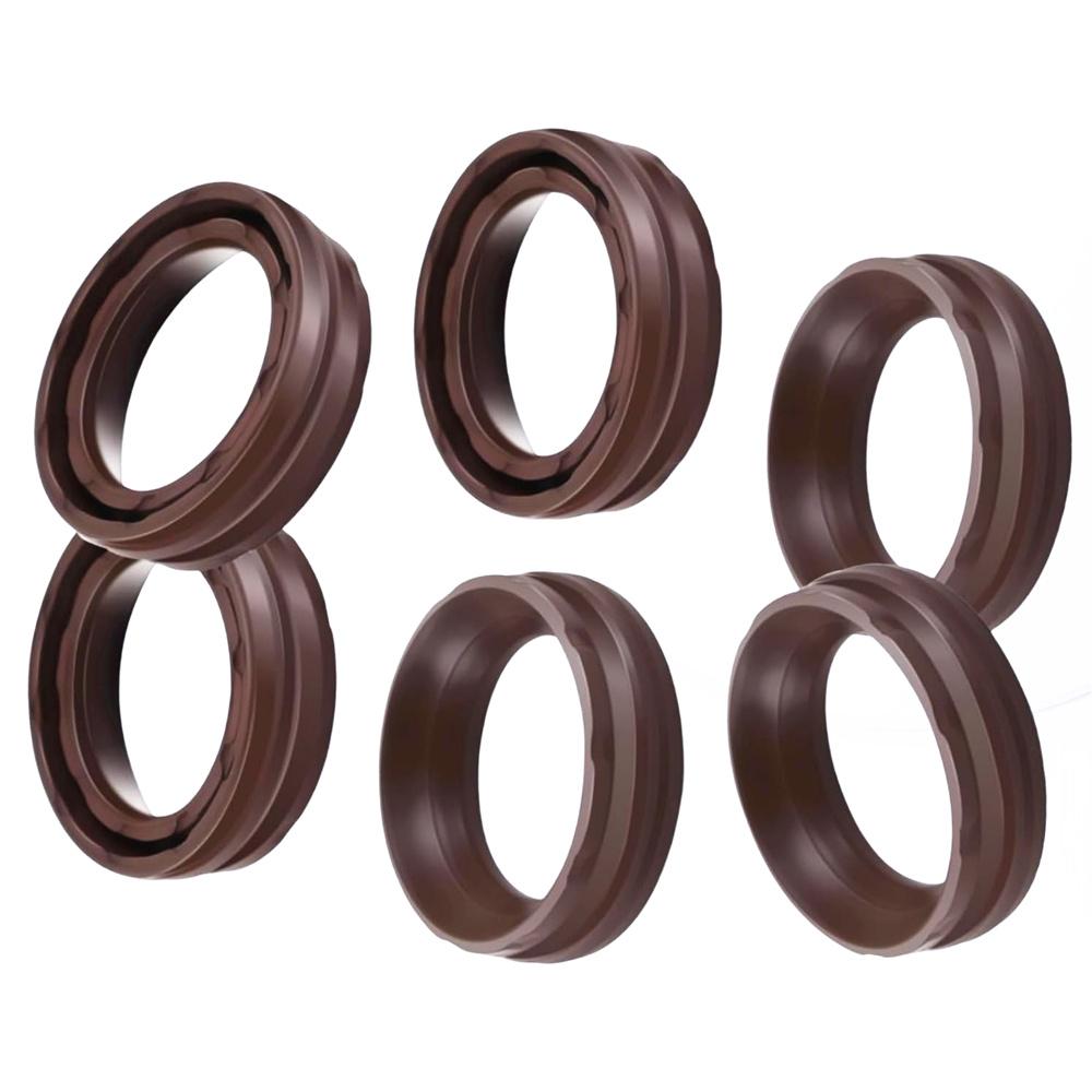 6× Spark Plug Tube Seal Gasket 5184778AB For Jeep Wrangler Grand Cherokee 12-21