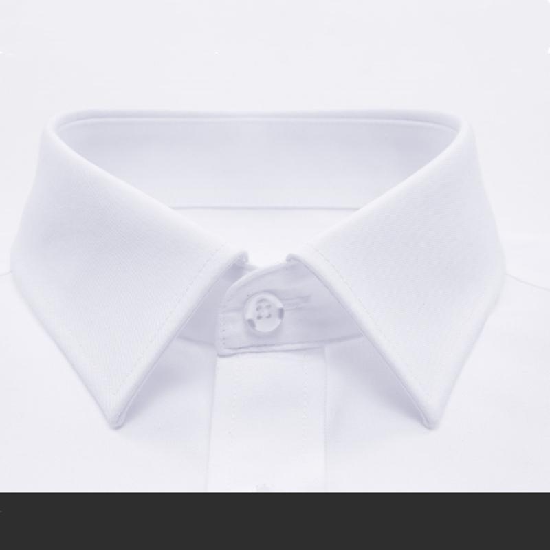 Pure Cotton Non-iron Striped Formal Short-sleeved Shirt Mens