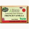 French-Vanilla 100%-Natural-Incense-Cones Handmade-Hand-Dipped Organic-Chemicals-Free for-Purification-Relaxation-Positivity