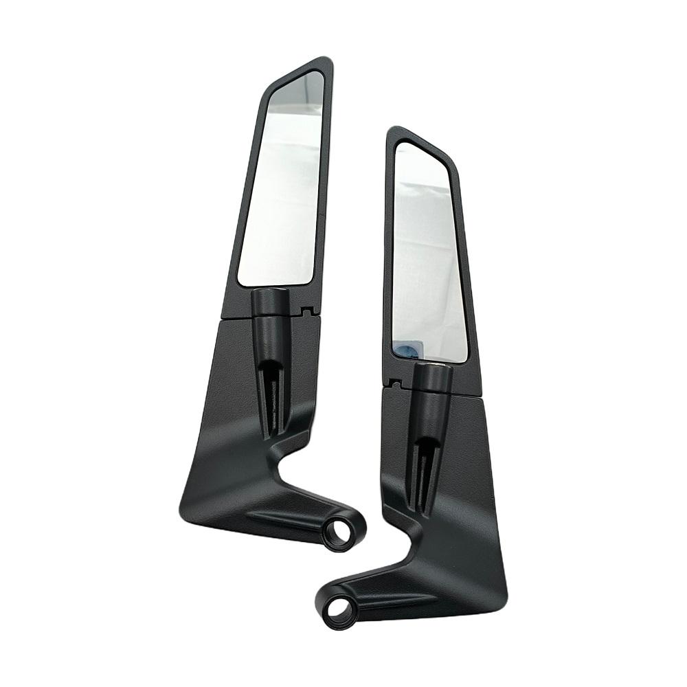 2 Pcs Universal Motorcycle Mirror Wind Wing Side Rearview Reversing Mirror For YAMAHA MT07 MT09/SP MT10/SP