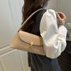 Niche Retro Simple Underarm Baguette Bag 2025 New Fashion High-end Bag Texture Versatile Shoulder Bag Tide