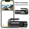 WiFi 1080P Dash Camera Camera For Cars Mini Car Camera With 140° Wide Angle 360 Degree Rotation Shot DVR Night Vision G-Sensor