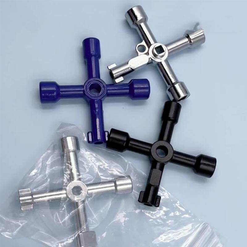Multi-function Cross Spanner Mini Portable Three Hexagonal Internal Triangle Key Plumber's Spanner Quality Maintenance Tools
