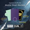 Standard Sleeves - Matte Dual Justice(100)