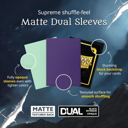 Standard Sleeves - Matte Dual Justice(100)