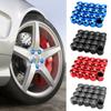 20Pcs 17mm Car Wheel Nut Caps Protection Covers Caps Anti-Rust for Mercedes Benz BGA AMG W203 W210 W211 W124 W202 W204 W205 W212 W176