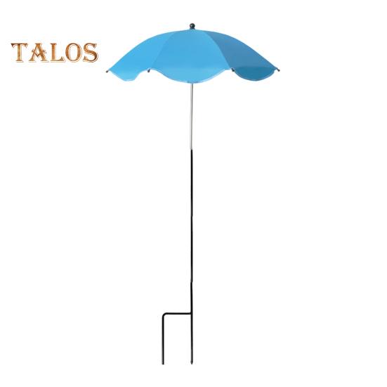 Plant Umbrella for Outdoor Plants Height Adjustable Umbrella with Stake Garden Umbrella Shade Protect Plants from Sun for Potted Plants Flower Beds