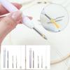 Head Knitting Sewing Accessories DIY Adjustable Punch Needle Tool Embroidery Stitch Pen Poke Needle