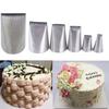 1/3/5/6Pcs Stainless Steel Cake Icing Piping Nozzle Basket Weave Pastry Tips Cake Cream Cupcake Sugar Craft Decorating Tools