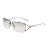 Hipster Internet Celebrity Sunglasses Rimless Diamond Box Sunglasses Female Millennial Future Technology Punk Sunglasses
