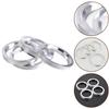 Aluminum Hub Centric Rings for Skoda 66 6mm To 57 1mm Wheel Bore Improved Driving Speed Stable and Secure Pack of 4