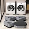 4Pcs Strengthen Washing Machine Anti Vibration Pads Rubber Feet Legs Mat Silent Washer Dryer Furniture Support Dampers Stand