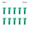 Bike Alloy Anodized Multicolor Bicycle Wheel Accessories Wheel Spoke Nipples Cycling Spokes Nipples