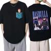 Classic Team Hasbulla Cotton T Shirt Men Women Fighting Hasbulla T-shirt Hip Hop Graphic Shirt Tops Manga T Shirt Streetwear