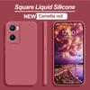 Роскошный жидкий силиконовый чехол для OPPO A15 A15S A18 A38 A58 A53 A52 Reno 10 5G A57 A77S A76 A78 A57S A96 4G 5G квадратный чехол