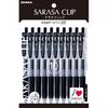 Zebra Gel Ballpoint Pen Sarasa Clip 0.5 Black 10 Pieces P-JJ15-BK10