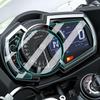 LEDISHUN Motorcycle Meter Protection Film for Kawasaki Ninja 650 (2017-2019) ZX-6R (2019-2021) Ninja 250/400 (2018-2024) Meter Protection Film 2 Sets