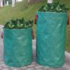 Heavy Duty Leaf Bag Reusable Yard Waste Bag Collapsible Lawn Bag Garden Leaf Collection Bag for Grass Clippings Branches