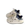 Campus Style Little White Shoes Women's New Autumn Breathable Board Shoes Versatile Students with Skirts Bread Shoes