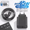 45W Super Fast Charger Type C Phone Adapter For Samsung Galaxy S23 S22 S24 Ultra A55 A35 A15 5G Plug Charger Fast Charging Cable