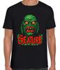 Creature From The Black Lagoon Inspired Parody Retro Gift Tee Black T Shirt 478