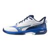 Tennis Shoes Wave Exceed 5 WIDE AC All Court Club Activities Lightweight Game Court Soft Tennis Hardball Tennis White X Blue X Navy Cm 3E