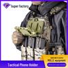 Universal Tactical Vest Chest Rig with Phone Holder & Folding Navigation Board