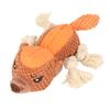 Squeaky Dog Chew Toy Interactive Teeth Grinding Relieve Boredom Pet Plush Toys for Indoor Outdoor