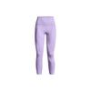 Meridian Ankle Solid Color Sports Training Tight Capri Women Bottoms Purple 1369004-532