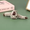 Cute Girl Plush Fur Monkey Key Chain Orangutan Keychain On Pant Women Bag Car Trinket Female Toy