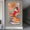 Ukiyo-e Japanese Style Lady Figure Decorative Painting For Sushi Place Japanese Food Canvas Posters Prints Wall Home Decoration