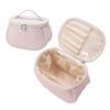 Tumecos Cosmetic Portable Makeup Multifunctional Vanity Travel Makeup Cosmetic Tool Lightweight and White Pouch, Case, Pouch, Pouch, Bag, Case, Cute,