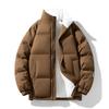 Men's Winter Windproof Padded Padded Jacket Padded Padded Jacket Simple Korean Stand-up Collar
