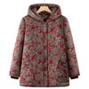 Winter Women's Cotton-padded Clothes Aged 0 Packs Hooded Cotton-padded Jackets Thickened Warm Cotton-padded Clothes Old Lady