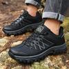 New Men's Outdoor Hiking Shoes Low-top Hiking Shoes Fashion Sports Men's Shoes Platform Mountain Shoes