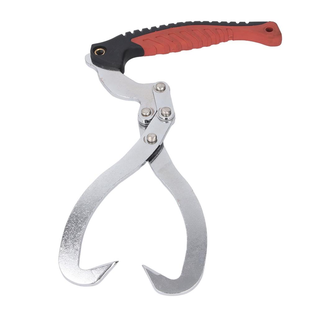 Log Skidding Tong 8 Inch Cr Plated Easy Using Hook Log Grapple Hook for Timber Handling