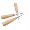 Sewing Awl Needle with Wooden Handle for Various DIY Handmade Projects