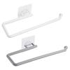 Adjustable Sanitary Plastic Tissue Holder Self Adhesive Kitchen Tissue Bathroom Tissue Storage