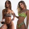 Leopard Bikinis Women Swimwear Push Up Swimsuit Female Micro Sexy Bikini Set Thong Bathing Suit